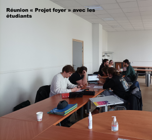 réunion projet foyer